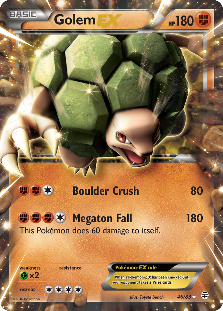 Golem EX (46/83) [XY: Generations] | Game Master's Emporium (The New GME)