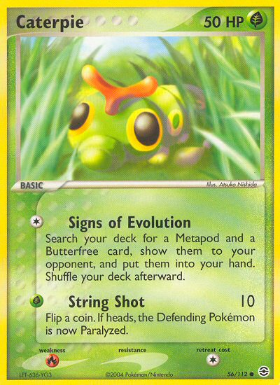Caterpie (56/112) [EX: FireRed & LeafGreen] | Game Master's Emporium (The New GME)