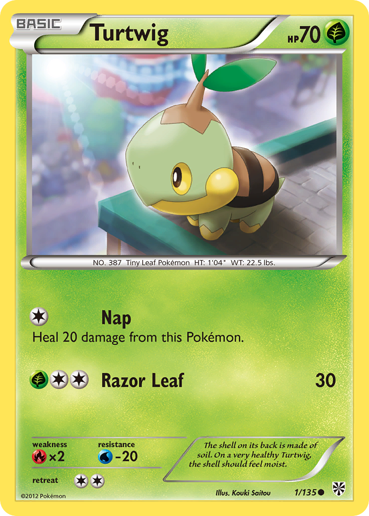 Turtwig (1/135) [Black & White: Plasma Storm] | Game Master's Emporium (The New GME)