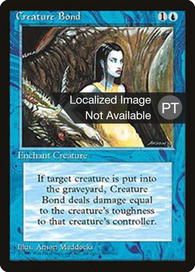 Creature Bond [Fourth Edition (Foreign Black Border)] | Game Master's Emporium (The New GME)