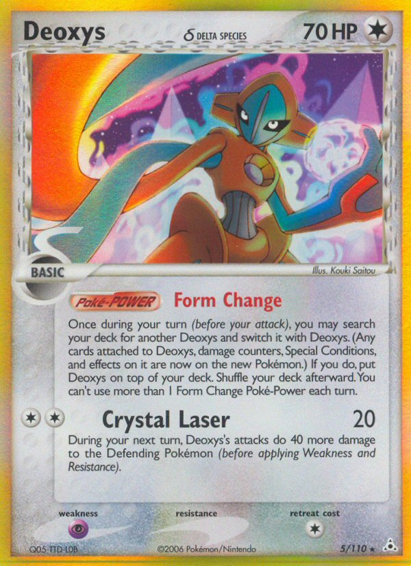 Deoxys (5/110) (Delta Species) [EX: Holon Phantoms] | Game Master's Emporium (The New GME)