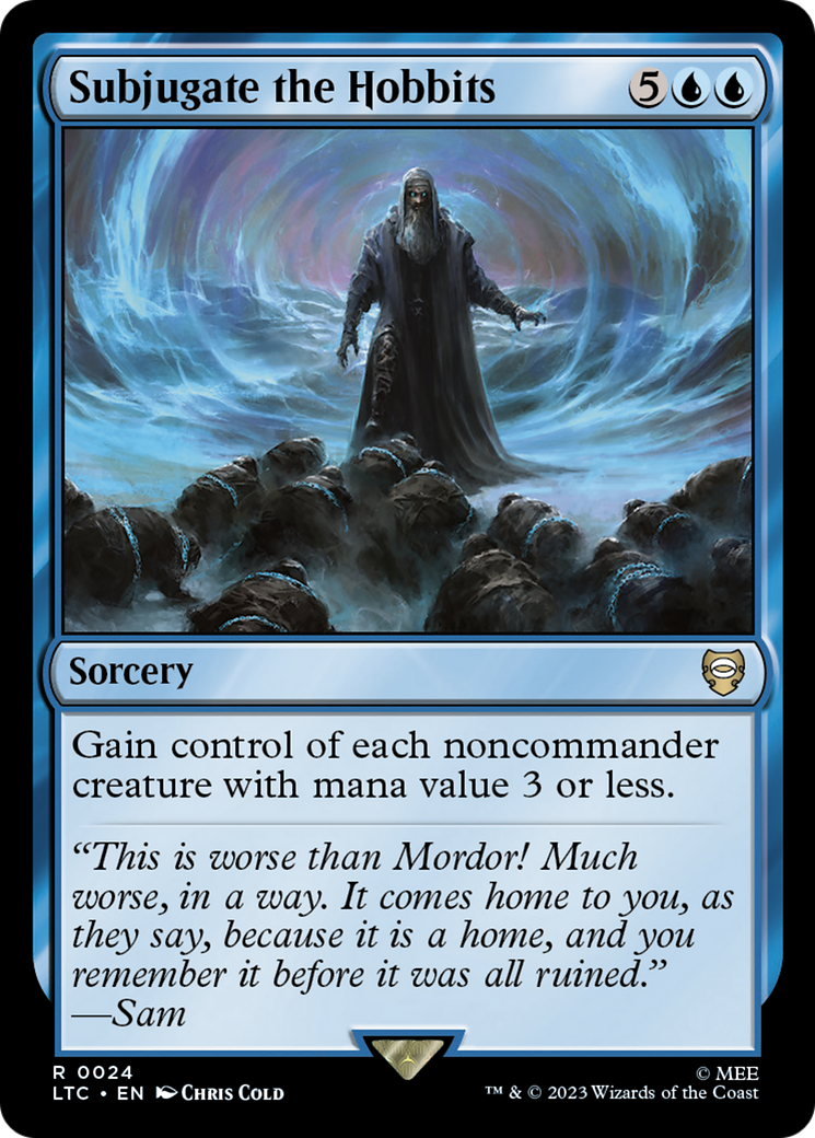 Subjugate the Hobbits [The Lord of the Rings: Tales of Middle-Earth Commander] | Game Master's Emporium (The New GME)