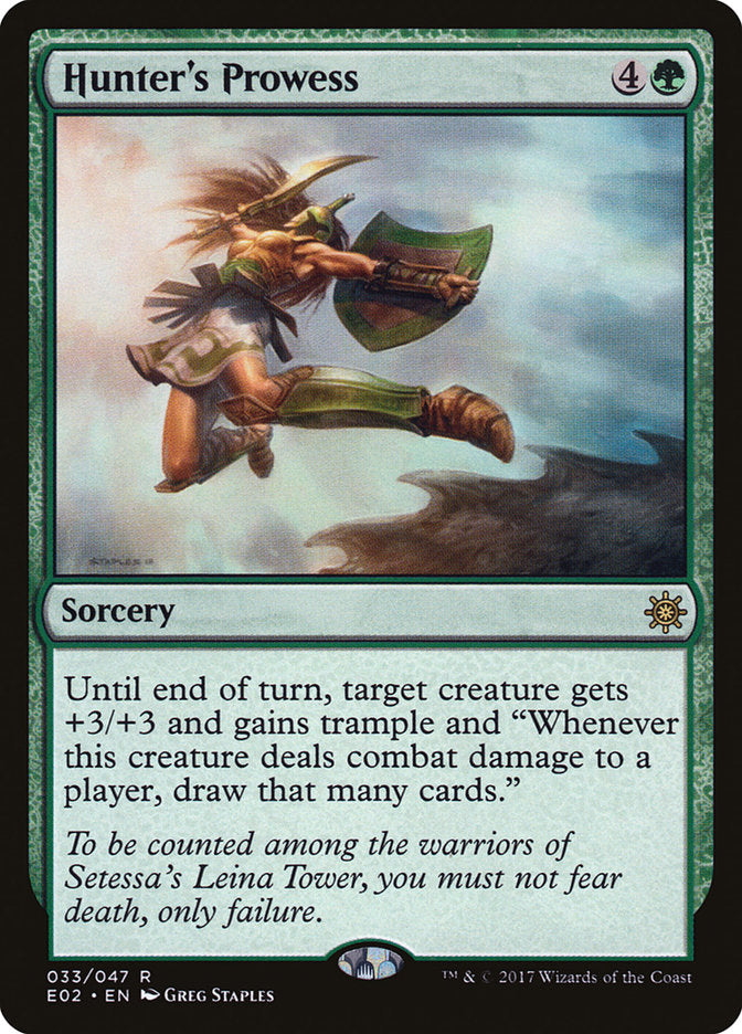 Hunter's Prowess [Explorers of Ixalan] | Game Master's Emporium (The New GME)