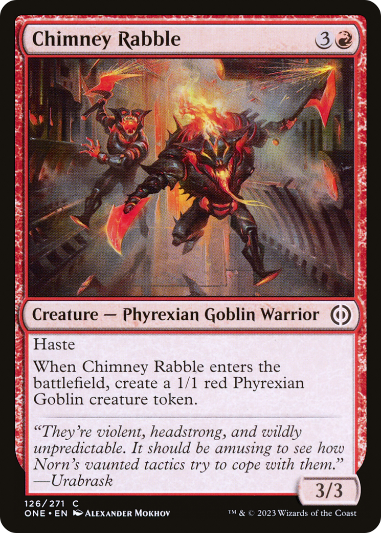 Chimney Rabble [Phyrexia: All Will Be One] | Game Master's Emporium (The New GME)