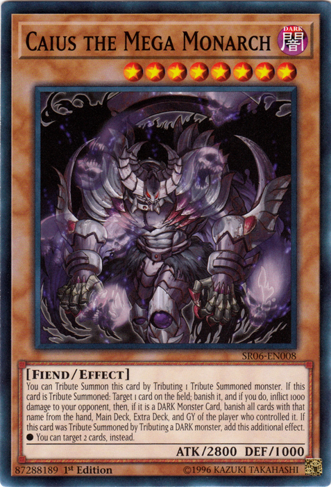 Caius the Mega Monarch [SR06-EN008] Common | Game Master's Emporium (The New GME)