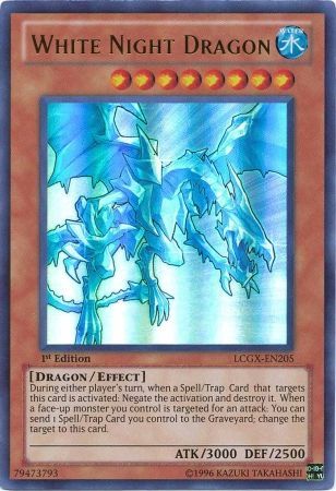 White Night Dragon [LCGX-EN205] Ultra Rare | Game Master's Emporium (The New GME)