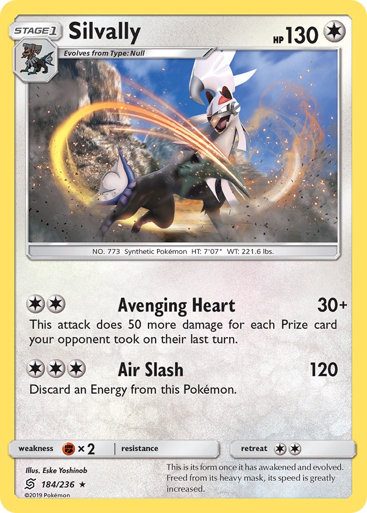 Silvally (184/236) (Theme Deck Exclusive) [Sun & Moon: Unified Minds] | Game Master's Emporium (The New GME)