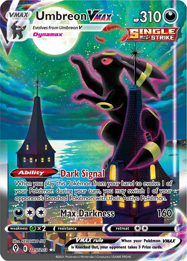 Umbreon VMAX (215/203) [Sword & Shield: Evolving Skies] | Game Master's Emporium (The New GME)