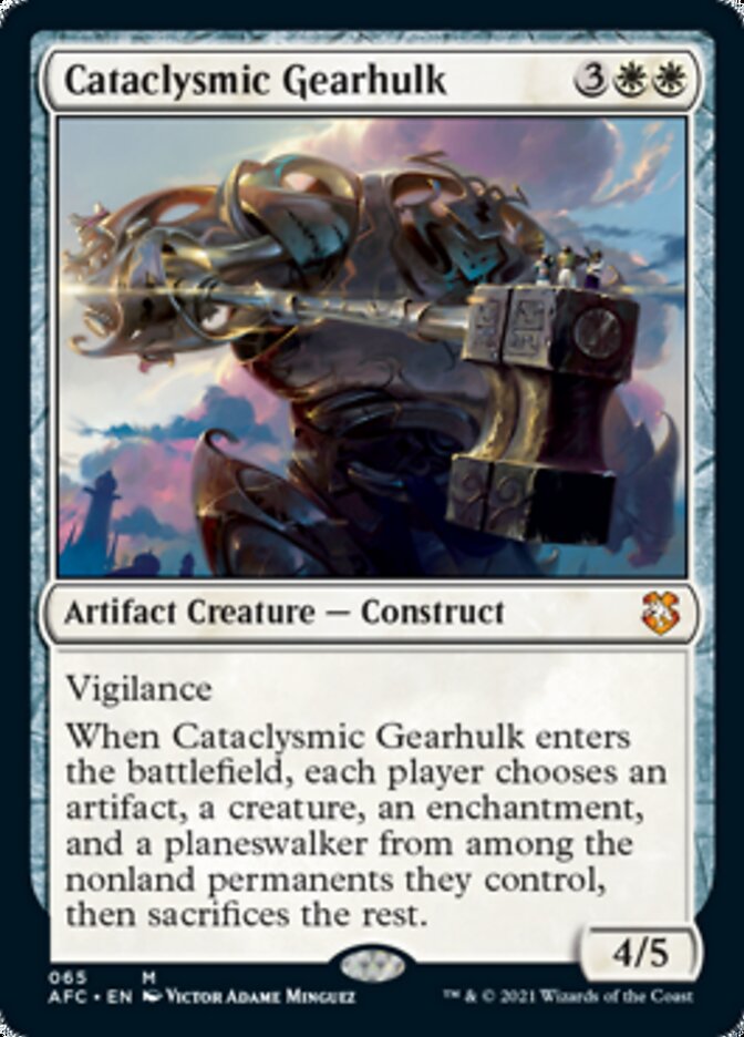 Cataclysmic Gearhulk [Dungeons & Dragons: Adventures in the Forgotten Realms Commander] | Game Master's Emporium (The New GME)