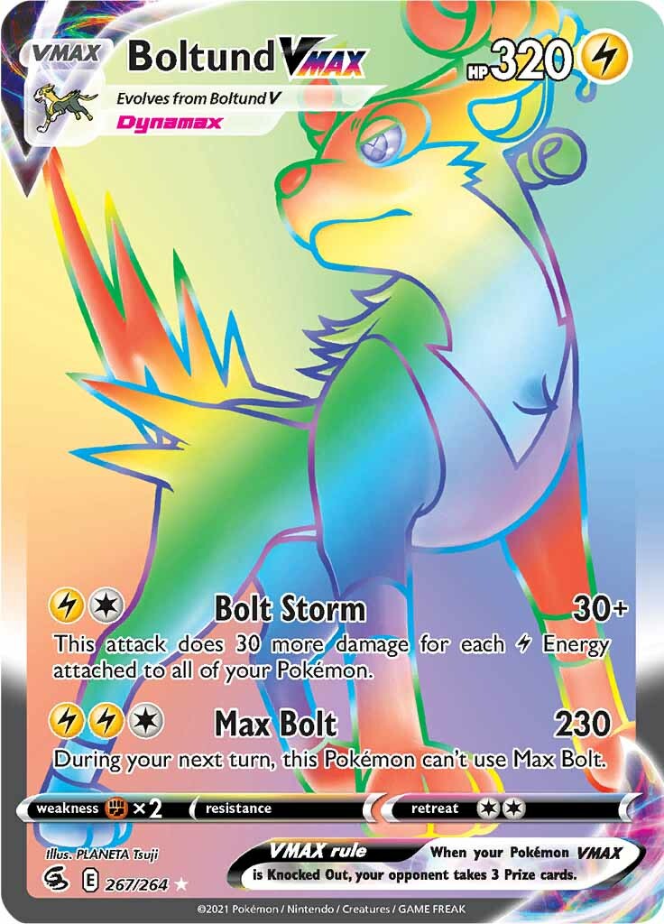 Boltund VMAX (267/264) [Sword & Shield: Fusion Strike] | Game Master's Emporium (The New GME)