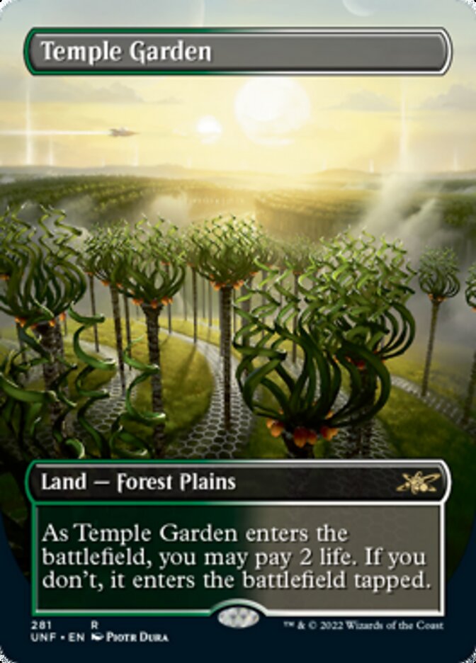 Temple Garden (Borderless) [Unfinity] | Game Master's Emporium (The New GME)