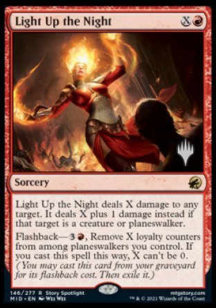 Light Up the Night (Promo Pack) [Innistrad: Midnight Hunt Promos] | Game Master's Emporium (The New GME)
