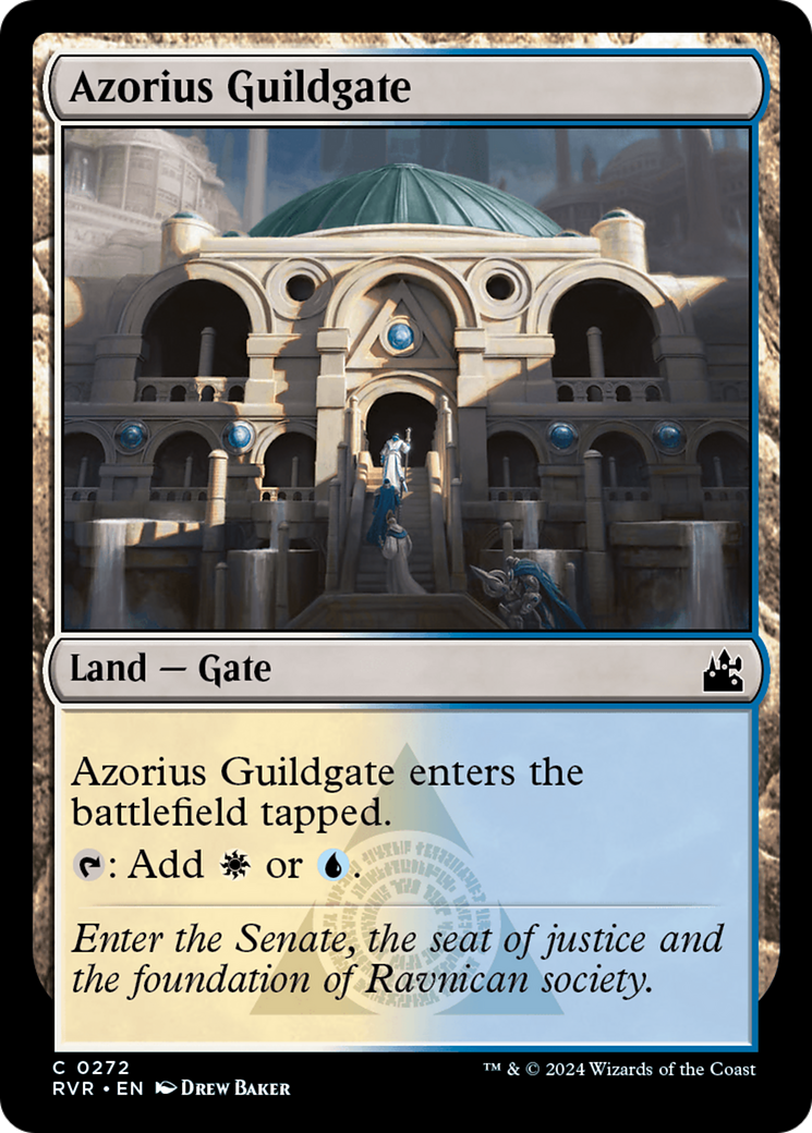 Azorius Guildgate [Ravnica Remastered] | Game Master's Emporium (The New GME)