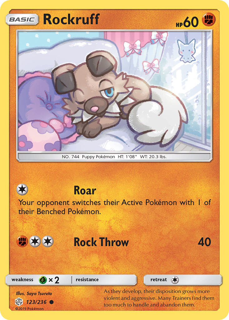 Rockruff (123/236) [Sun & Moon: Cosmic Eclipse] | Game Master's Emporium (The New GME)