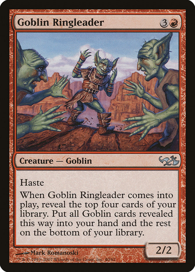 Goblin Ringleader [Duel Decks: Elves vs. Goblins] | Game Master's Emporium (The New GME)