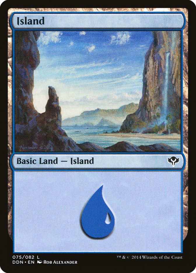 Island (75) [Duel Decks: Speed vs. Cunning] | Game Master's Emporium (The New GME)