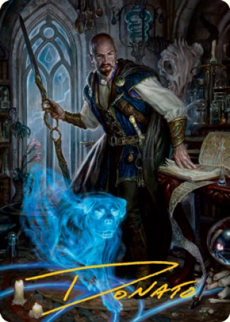 Mordenkainen Art Card (Gold-Stamped Signature) [Dungeons & Dragons: Adventures in the Forgotten Realms Art Series] | Game Master's Emporium (The New GME)