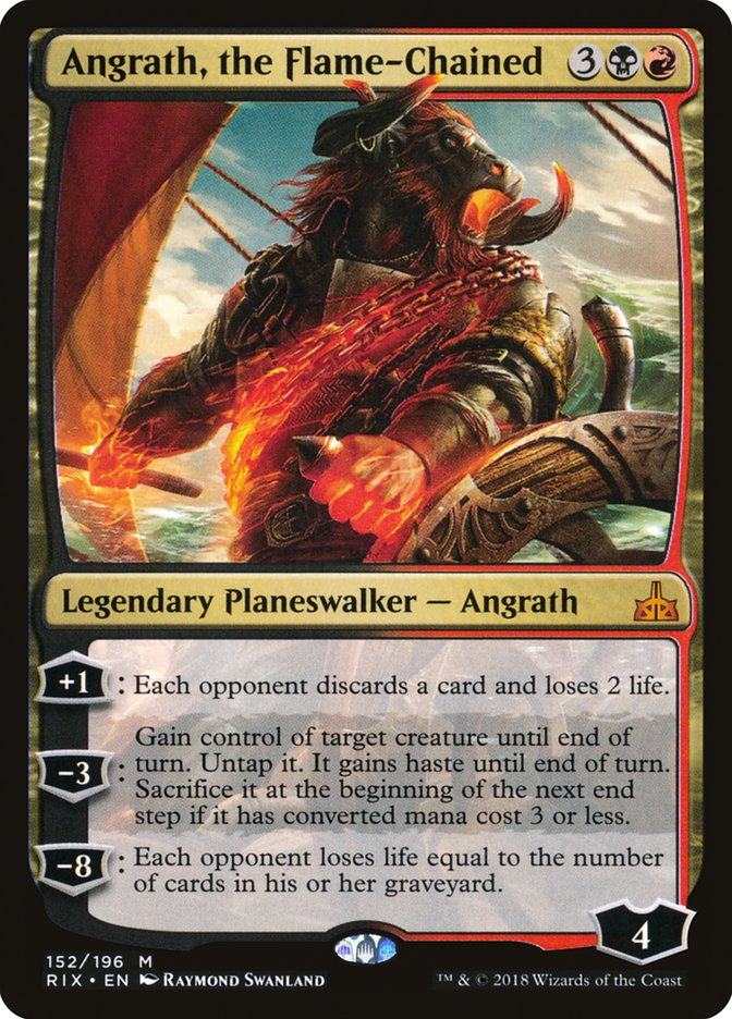 Angrath, the Flame-Chained [Rivals of Ixalan] | Game Master's Emporium (The New GME)