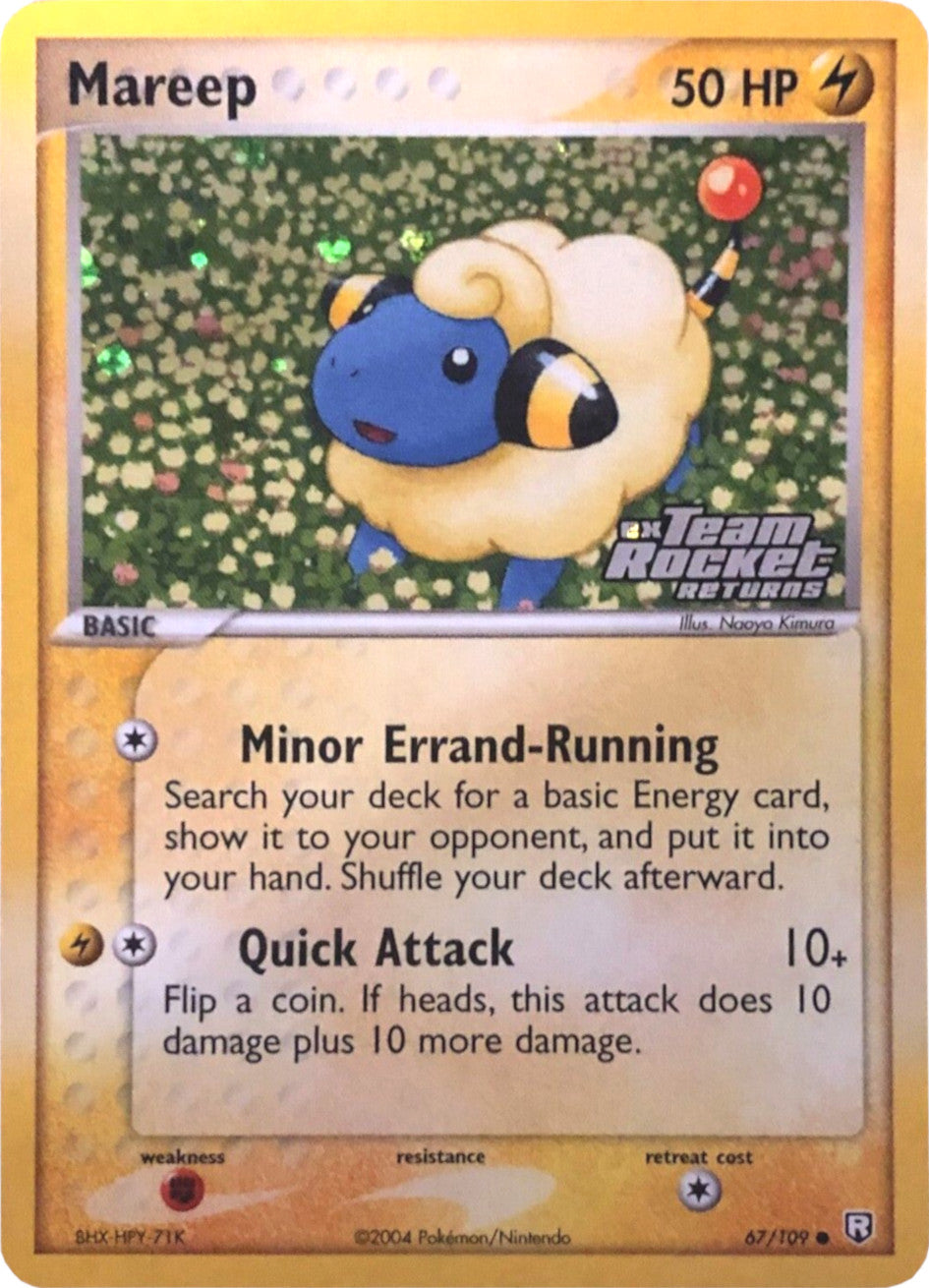 Mareep (67/109) (Stamped) [EX: Team Rocket Returns] | Game Master's Emporium (The New GME)