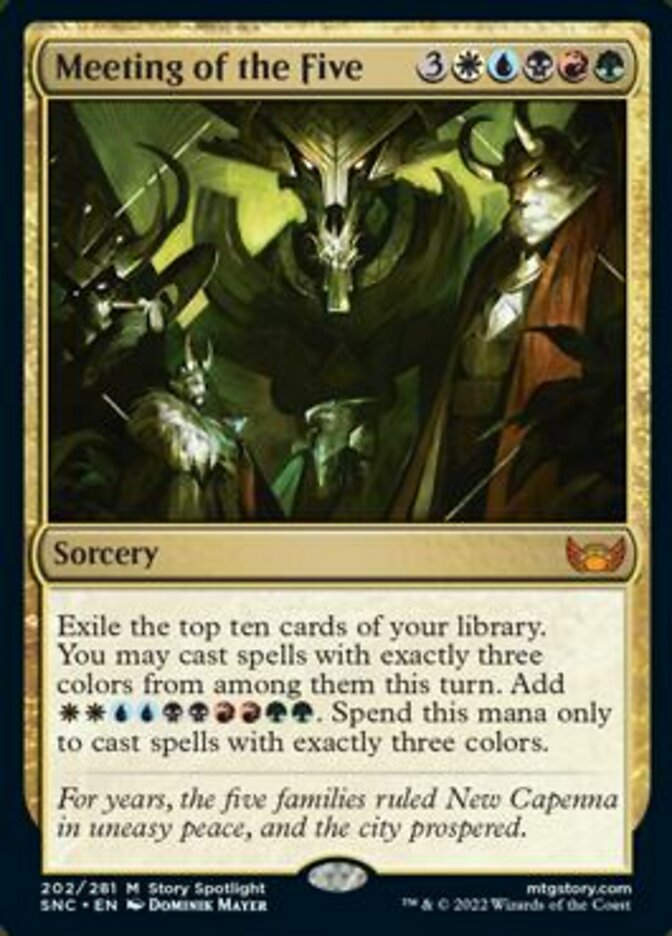 Meeting of the Five [Streets of New Capenna] | Game Master's Emporium (The New GME)
