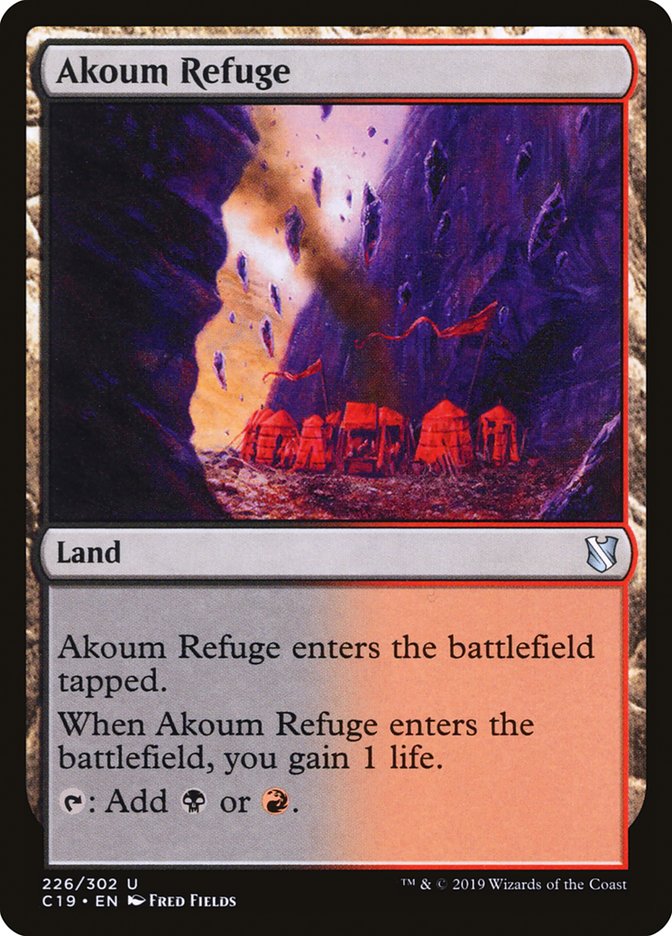 Akoum Refuge [Commander 2019] | Game Master's Emporium (The New GME)