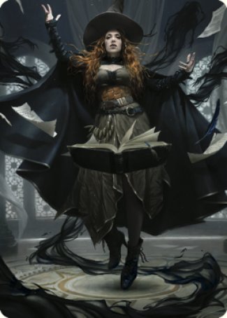 Tasha, the Witch Queen Art Card (41) [Commander Legends: Battle for Baldur's Gate Art Series] | Game Master's Emporium (The New GME)