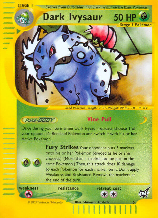 Dark Ivysaur (6) [Best of Promos] | Game Master's Emporium (The New GME)