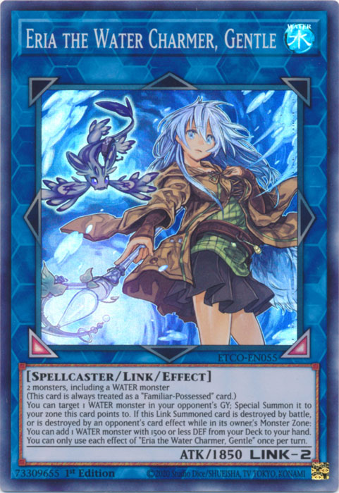 Eria the Water Charmer, Gentle [ETCO-EN055] Super Rare | Game Master's Emporium (The New GME)