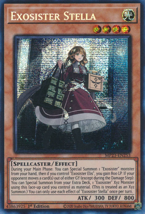 Exosister Stella [MP23-EN253] Prismatic Secret Rare | Game Master's Emporium (The New GME)