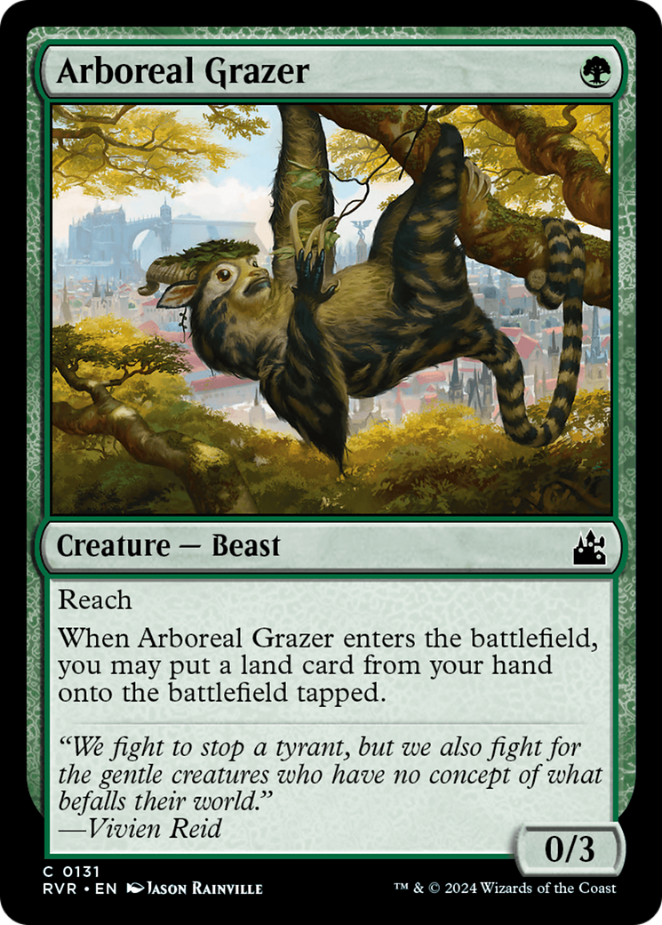 Arboreal Grazer [Ravnica Remastered] | Game Master's Emporium (The New GME)