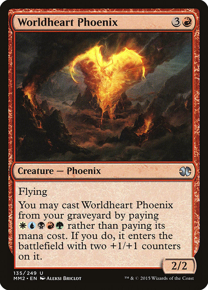 Worldheart Phoenix [Modern Masters 2015] | Game Master's Emporium (The New GME)