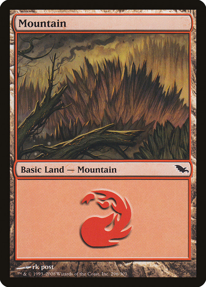 Mountain (296) [Shadowmoor] | Game Master's Emporium (The New GME)