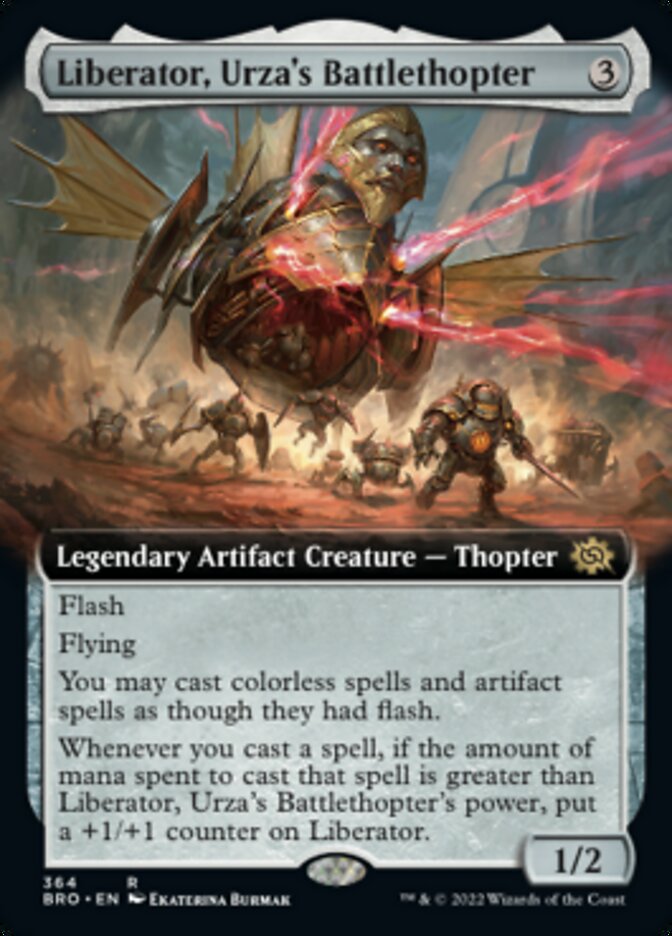Liberator, Urza's Battlethopter (Extended Art) [The Brothers' War] | Game Master's Emporium (The New GME)