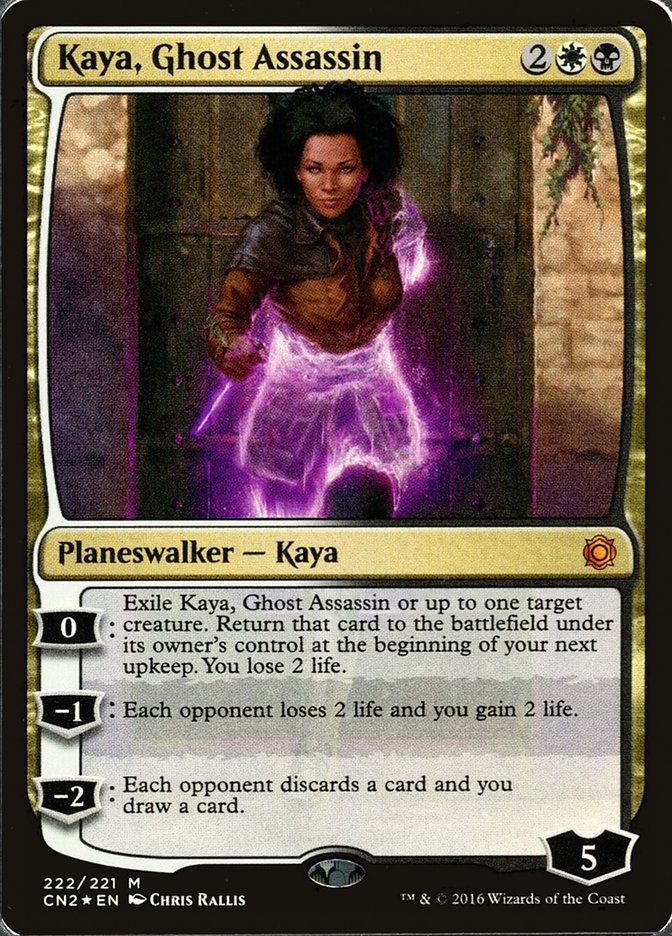 Kaya, Ghost Assassin (222/221) [Conspiracy: Take the Crown] | Game Master's Emporium (The New GME)