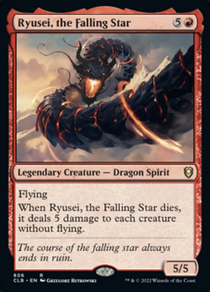 Ryusei, the Falling Star [Commander Legends: Battle for Baldur's Gate] | Game Master's Emporium (The New GME)