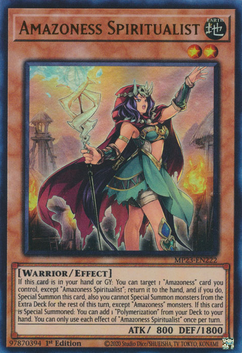 Amazoness Spiritualist [MP23-EN222] Ultra Rare | Game Master's Emporium (The New GME)