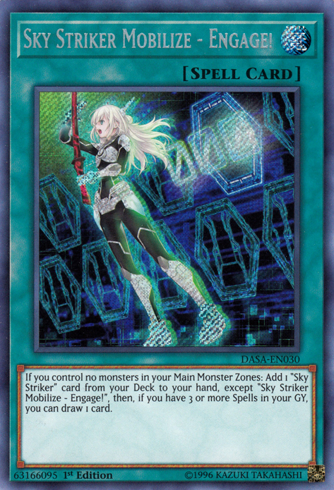 Sky Striker Mobilize - Engage! [DASA-EN030] Secret Rare | Game Master's Emporium (The New GME)