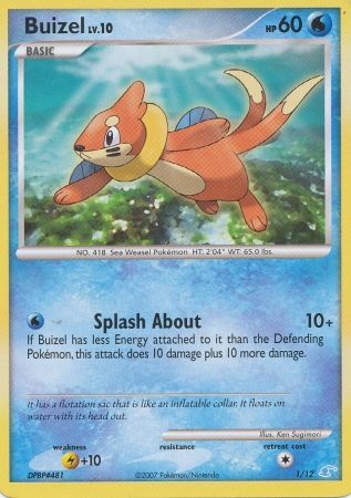 Buizel (1/12) [Diamond & Pearl: Trainer Kit - Manaphy] | Game Master's Emporium (The New GME)