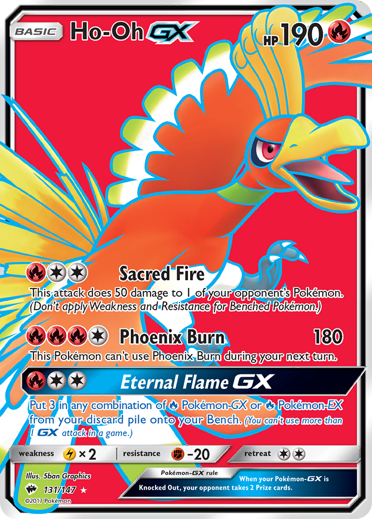 Ho-Oh GX (131/147) [Sun & Moon: Burning Shadows] | Game Master's Emporium (The New GME)