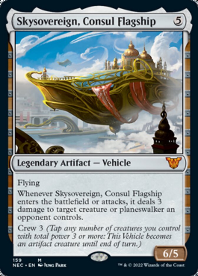 Skysovereign, Consul Flagship [Kamigawa: Neon Dynasty Commander] | Game Master's Emporium (The New GME)