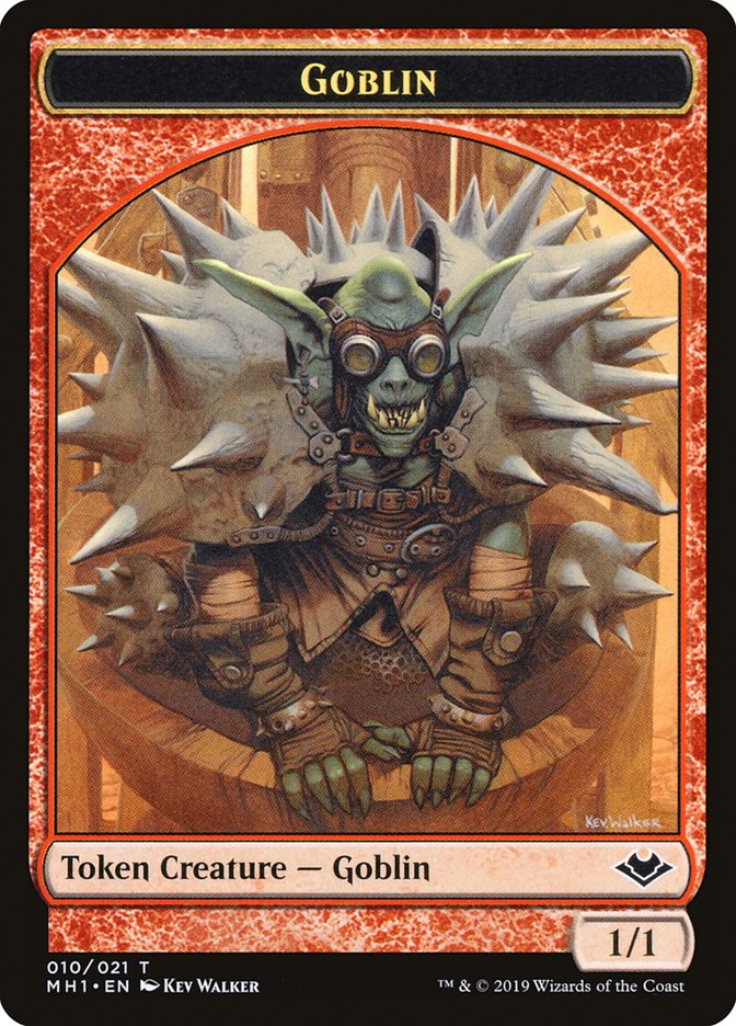 Angel (002) // Goblin (010) Double-Sided Token [Modern Horizons Tokens] | Game Master's Emporium (The New GME)