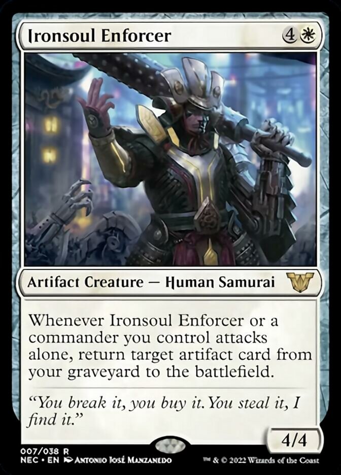 Ironsoul Enforcer [Kamigawa: Neon Dynasty Commander] | Game Master's Emporium (The New GME)