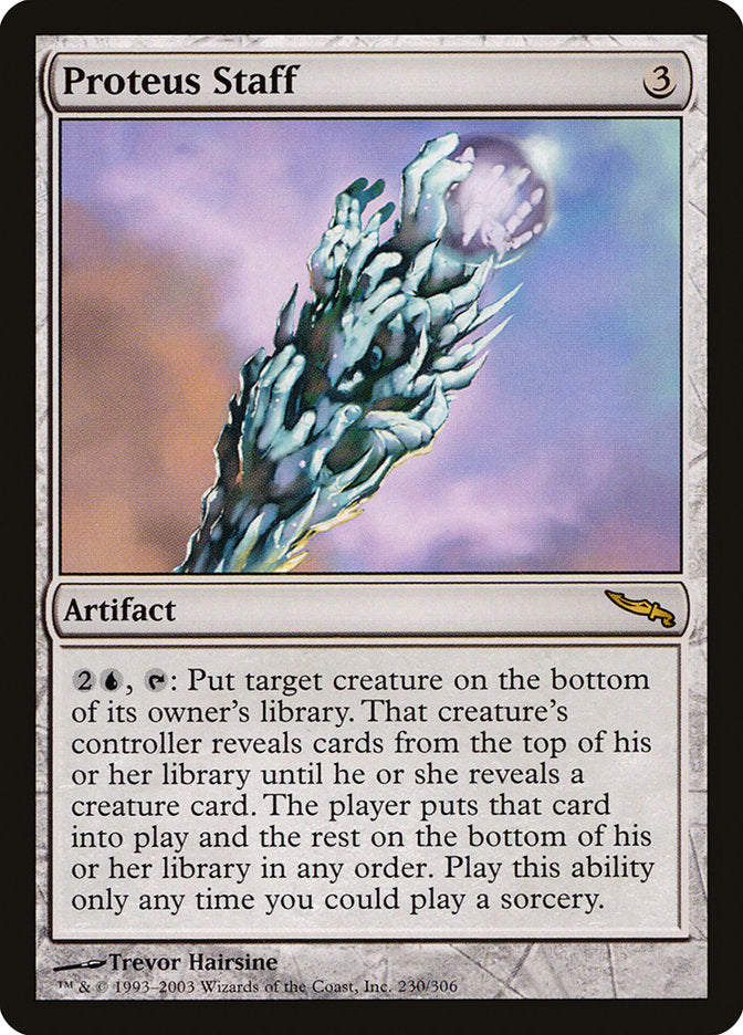 Proteus Staff [Mirrodin] | Game Master's Emporium (The New GME)