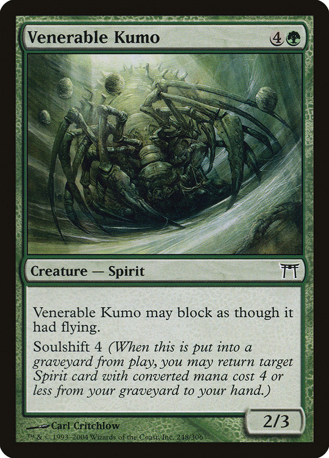 Venerable Kumo [Champions of Kamigawa] | Game Master's Emporium (The New GME)