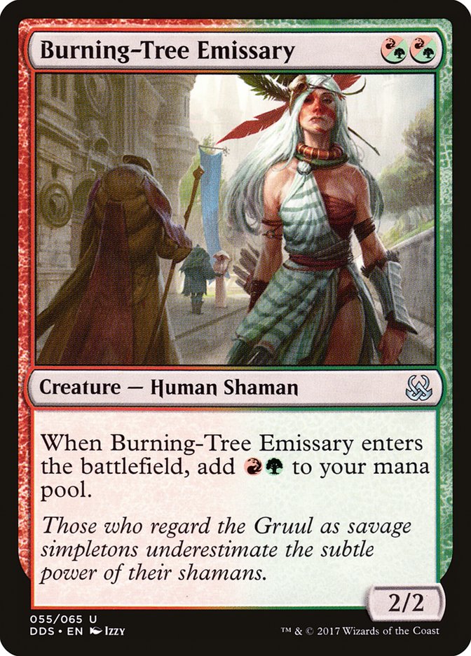 Burning-Tree Emissary [Duel Decks: Mind vs. Might] | Game Master's Emporium (The New GME)