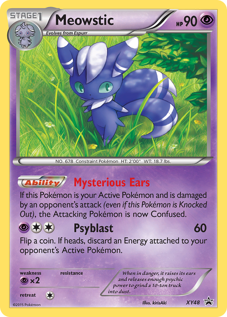 Meowstic (XY48) [XY: Black Star Promos] | Game Master's Emporium (The New GME)