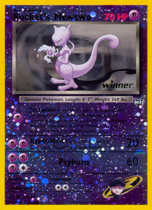 Rocket's Mewtwo (8) [Best of Promos] | Game Master's Emporium (The New GME)