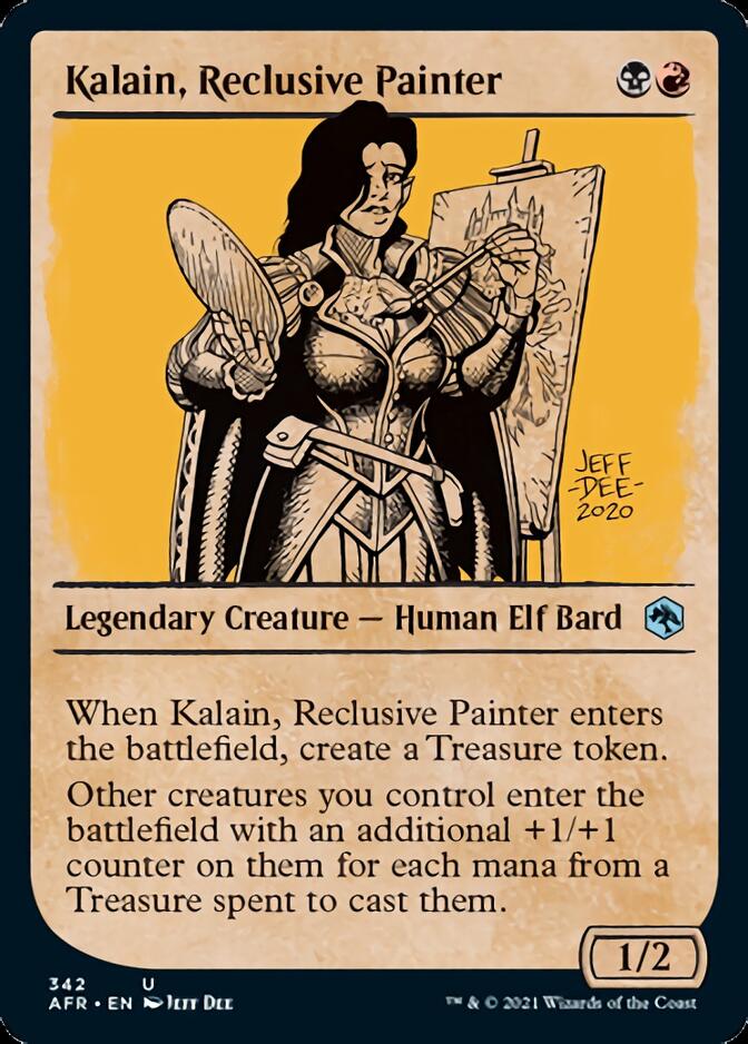 Kalain, Reclusive Painter (Showcase) [Dungeons & Dragons: Adventures in the Forgotten Realms] | Game Master's Emporium (The New GME)