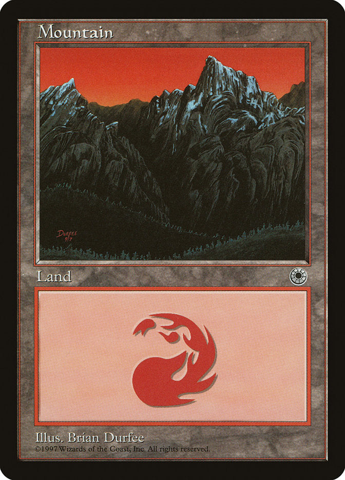 Mountain (9/7 Signature / Peak on Left) [Portal] | Game Master's Emporium (The New GME)