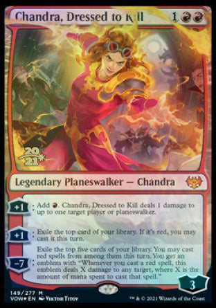 Chandra, Dressed to Kill [Innistrad: Crimson Vow Prerelease Promos] | Game Master's Emporium (The New GME)